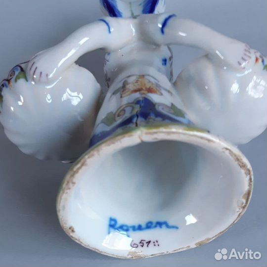 Антикварная солонка Rouen