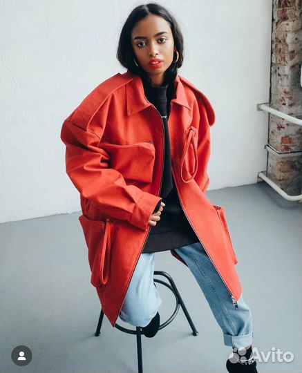 Парка monochrome женская