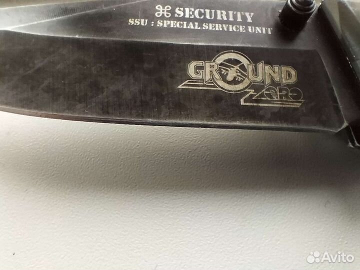 Нож складной ground zero
