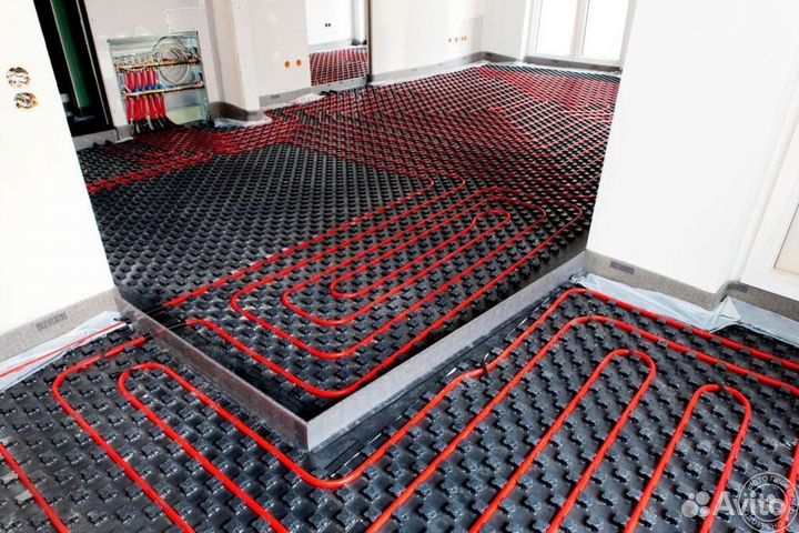 Услуги сантехника, теплый пол, отопление