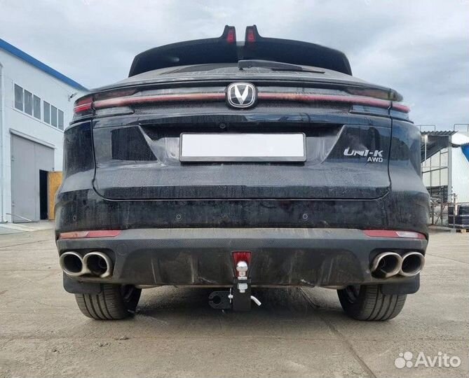 Фаркоп на Changan Uni-K 2022- без подрезки бампера