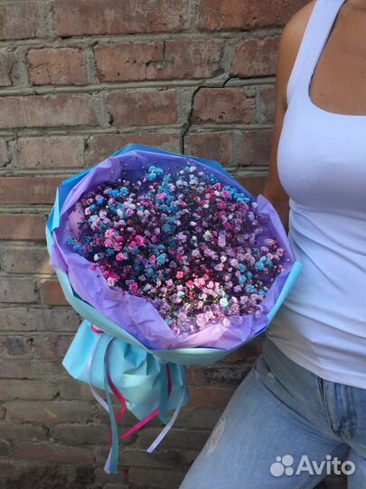 Букет из гипсофилы