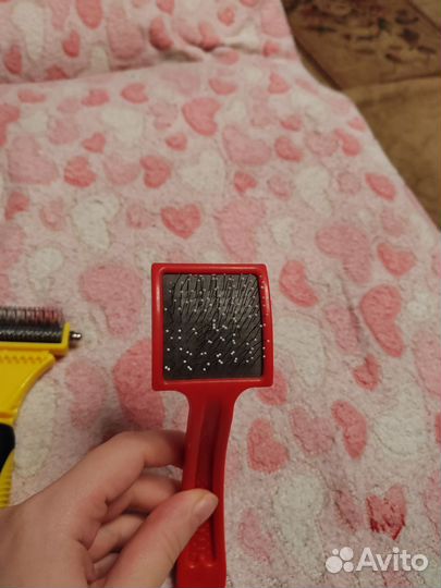 Колтунорез - дешеддер, расчёска чесалка для собак