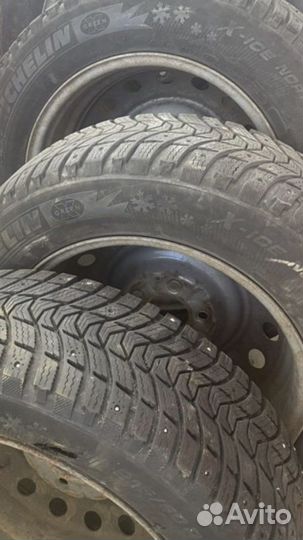 Колеса Michelin с зимней шипованной рзиной
