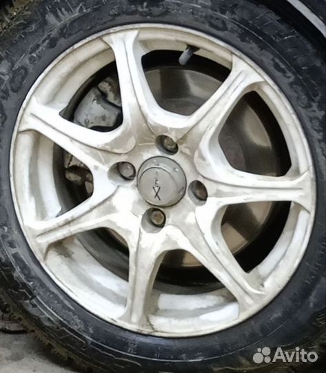 Диски литые xtrike r14 x110 белые