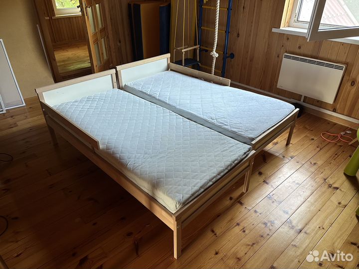 Кровати подростковые IKEA + матрасы IKEA