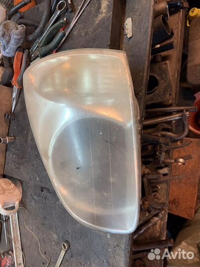 Стекло фары santa fe