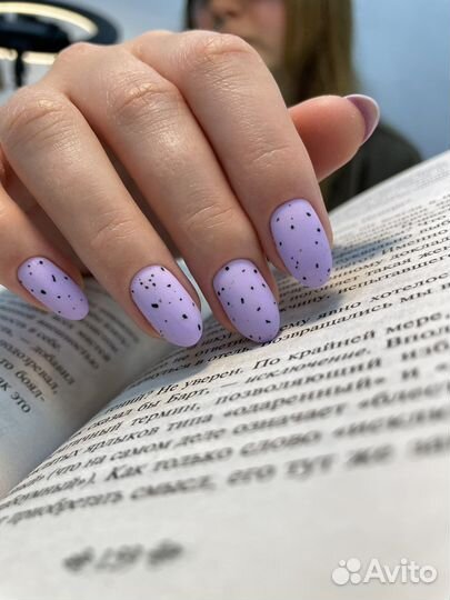 Маникюр с покрытием гель-лаком