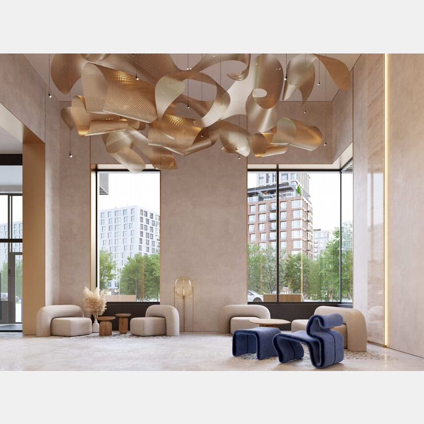 2-к. квартира, 81,1 м², 3/22 эт.