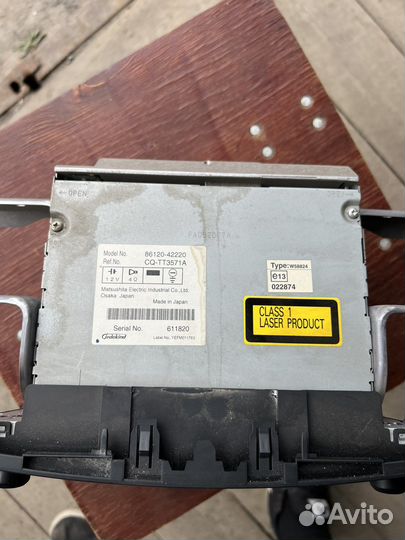 Магнитола Toyota Rav4 2006