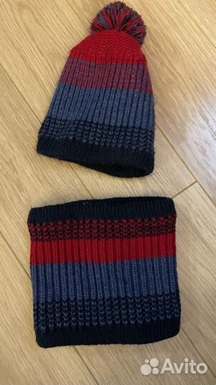 Шапка мальчик зима 50-54