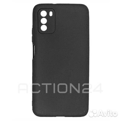 Чехол на Xiaomi Poco M3 Silicone Case с защитой ка