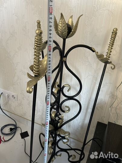 Кованый каминный набор