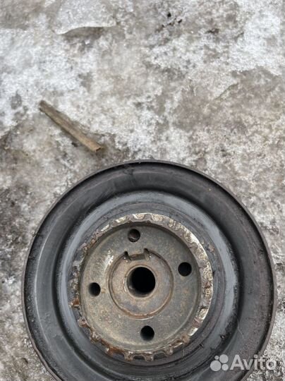 Шкиф демпфер коленвала vw golf 2 1,6D