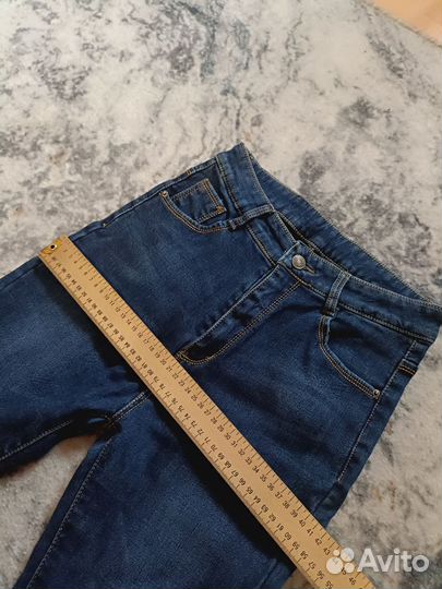 Джинсы женские теплые