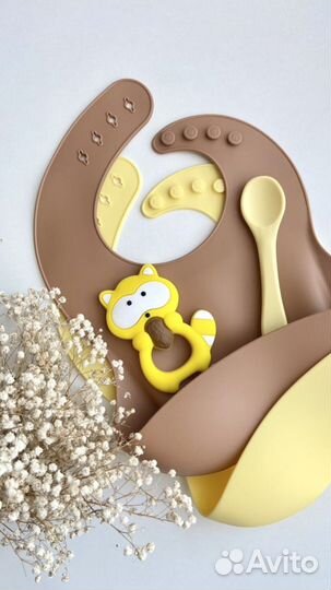 Посуда для детей из силикона