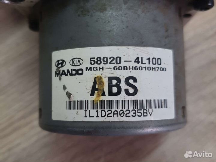 Блок abs Hyundai solaris 1 rio 3