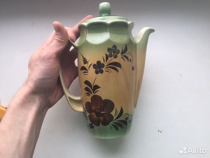 Чайник кофейник керамика