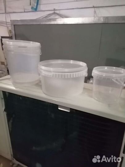 Контейнер-ведро с крышкой