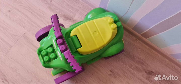 Mega bloks машинка-крокодил с конструктором