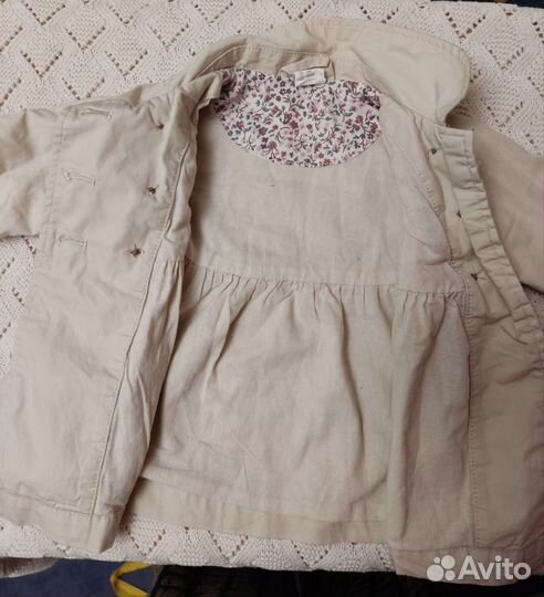 Тренч для девочки hm