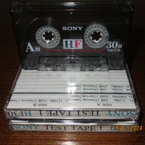 Тест Кассета Sony HF30,Maxell UR30, 250nWb