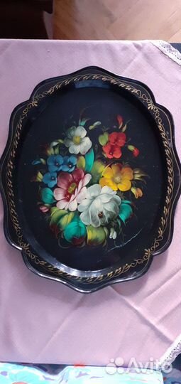 Подносы жостово СССР