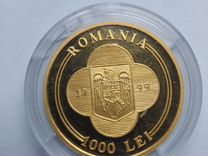 Золотая монета Румынии Пара Римский