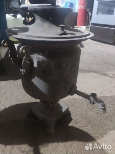Самовар на дровах старинный
