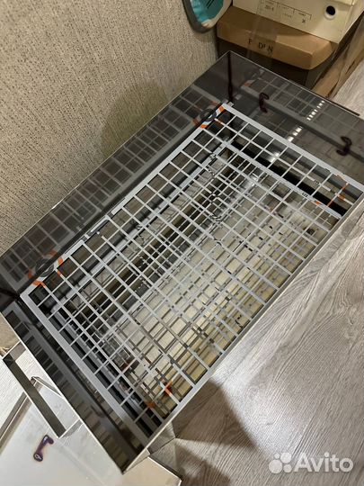 Коптильня горячего копчения из нержавейки 2мм