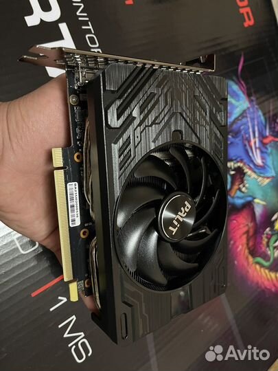 Видеокарта Palit nvidia RTX 4060ti 8гб StormX