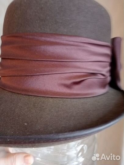 Шляпа фетровая женская