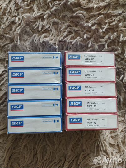 Подшипники skf 6208-2z/va208