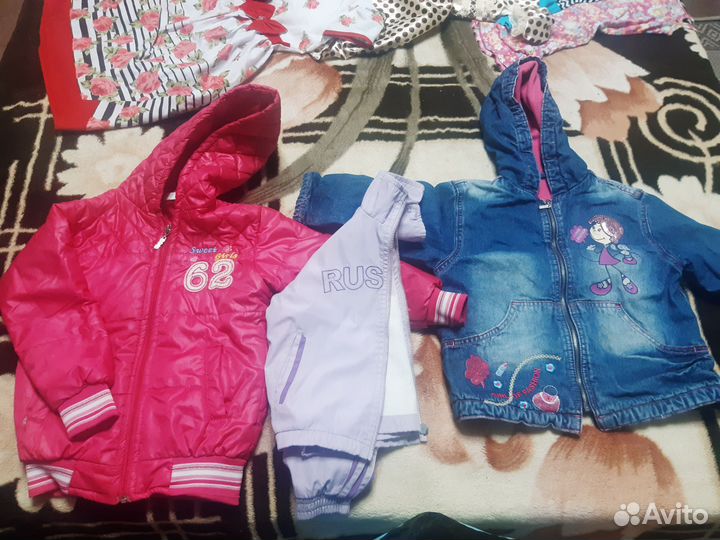 Вещи на девочку 3-5 лет пакетом