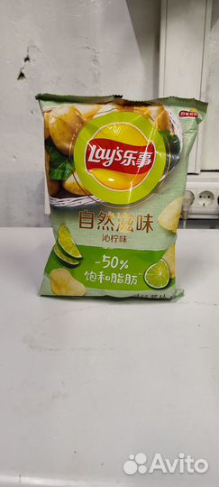 Lays с лаймом
