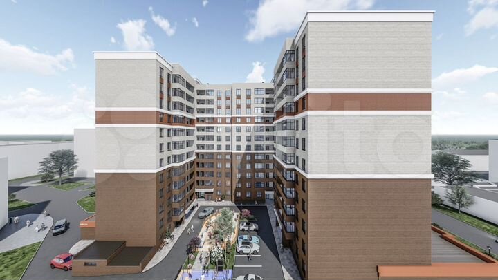 3-к. квартира, 98,8 м², 6/12 эт.