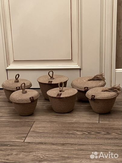 Корзики из джута