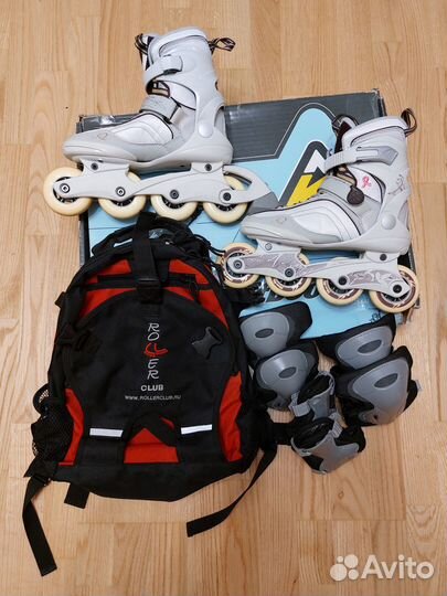 Ролики К2 Athena 38 размер женские