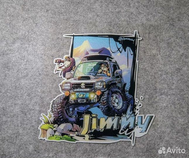 Наклейка Suzuki Jimny