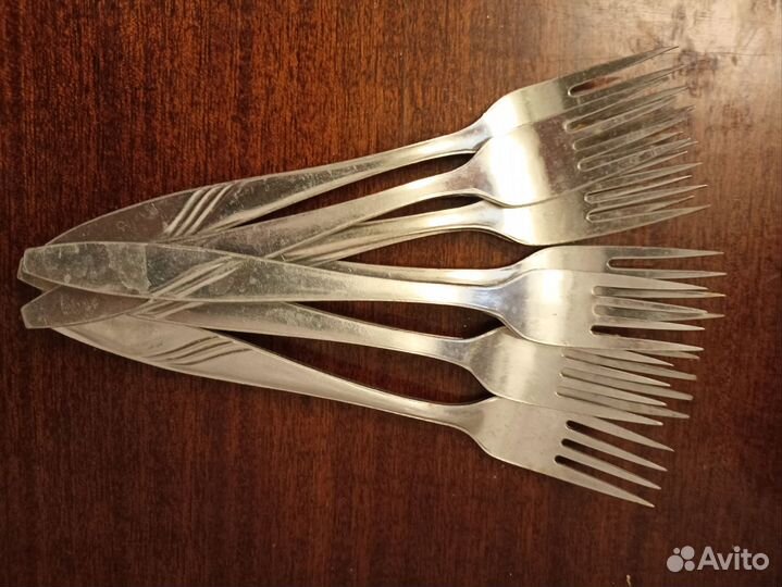 Вилки алюминиевые новые СССР