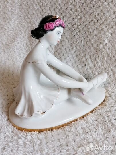 Юная балерина статуэтка фигурка лфз СССР