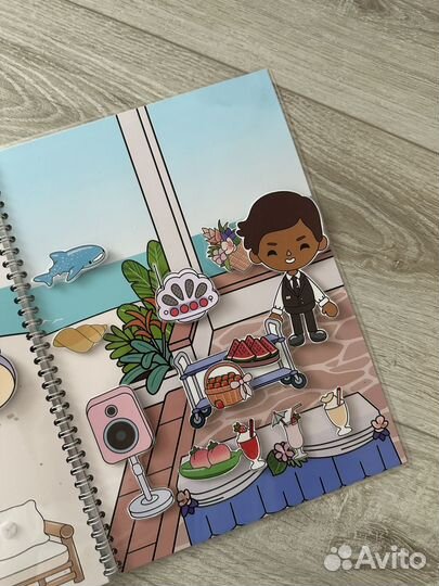 Альбом игровой на липучках 