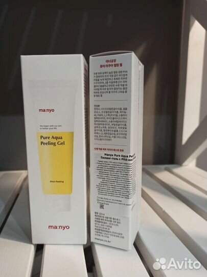 Manyo пилинг-гель PHA-кислотой pure aqua peel