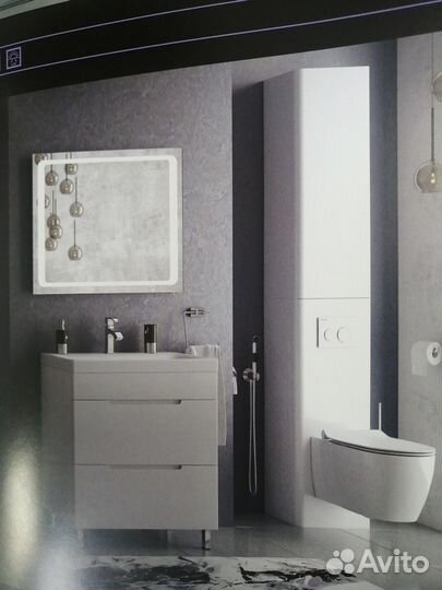 Пенал под инсталляцию и унитаз 