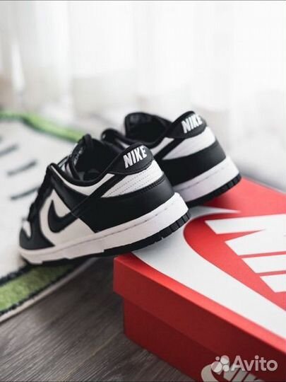 Nike Dunk Low Black/White Оригинал