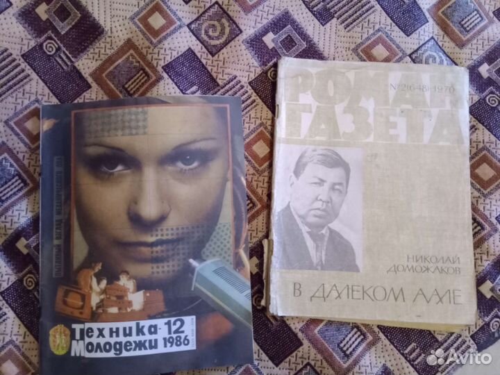 Роман газета 1970. Техника молодёжи