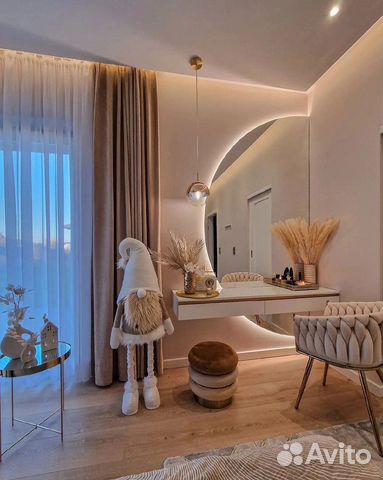 Гримерное зеркало с подсветкой