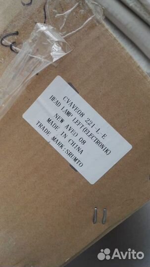 Фара левая Chevrolet Aveo хэтчбек 2008