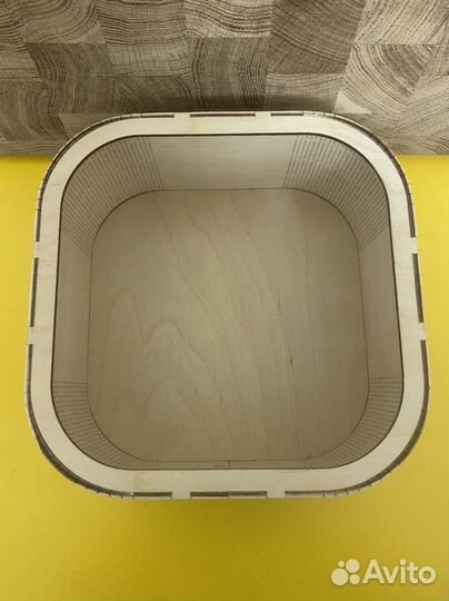 Коробка подарочная деревянная