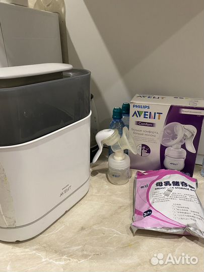Стерилизатор philips avent, молокоотсос